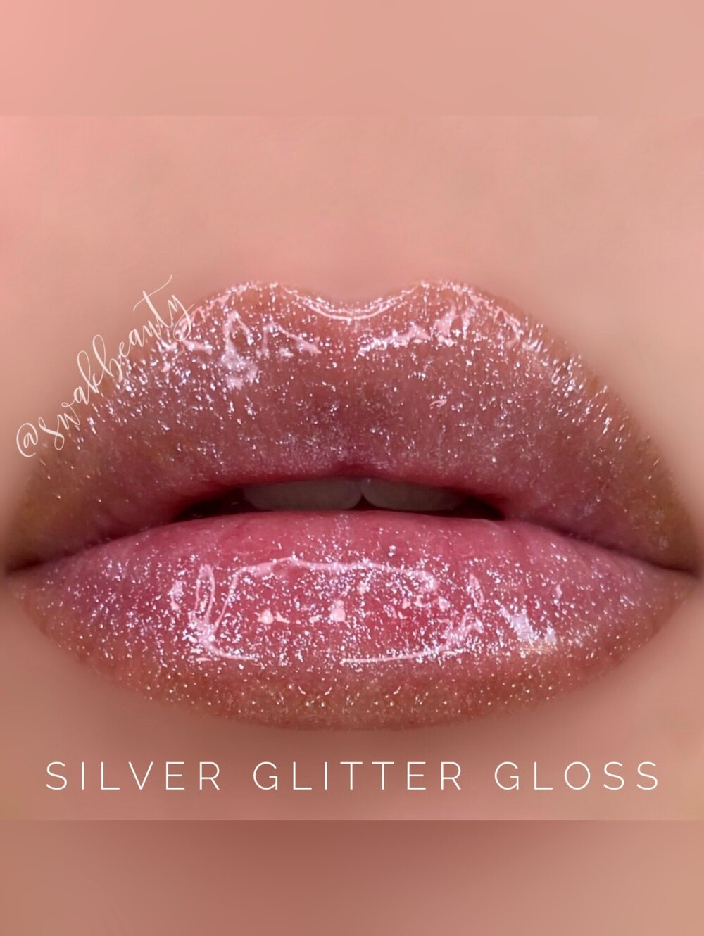 SILVER GLITTER GLOSS
